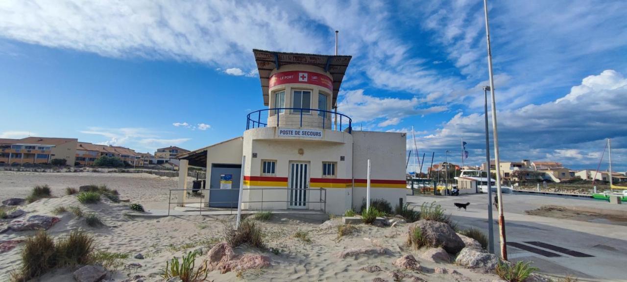 La Perle Bleue, 100 M De La Plage, Parking, Wifi Frontignan Exterior foto