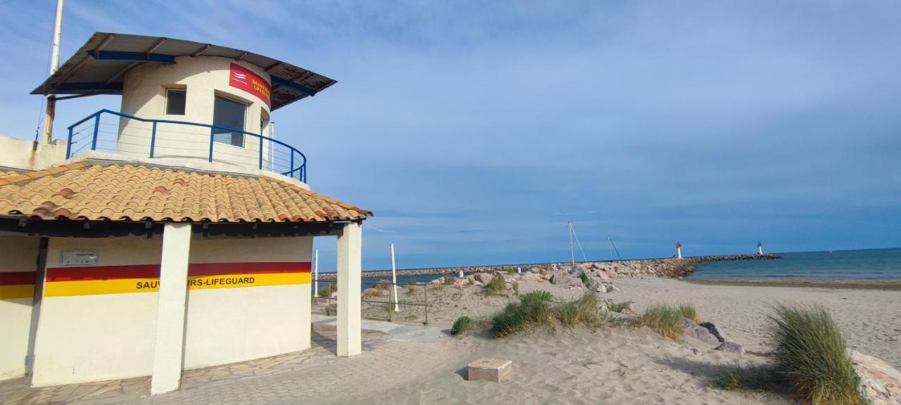 La Perle Bleue, 100 M De La Plage, Parking, Wifi Frontignan Exterior foto